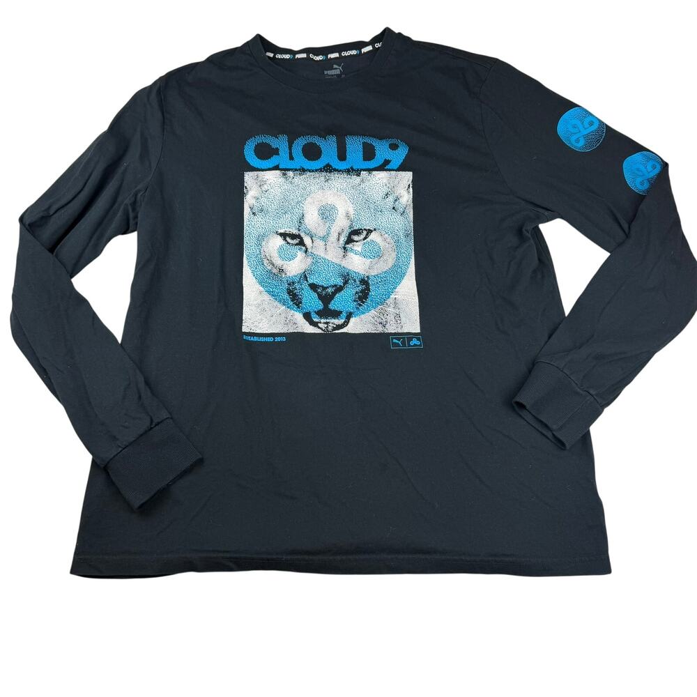 Puma x Cloud 9 Esports Long Sleeve Shirt XXL Black